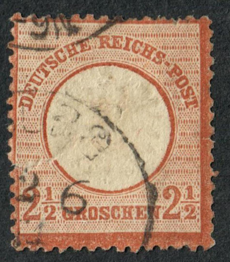GERMANY 1872 Definitive 2½g Chestnut. - 76985 - FU image 0