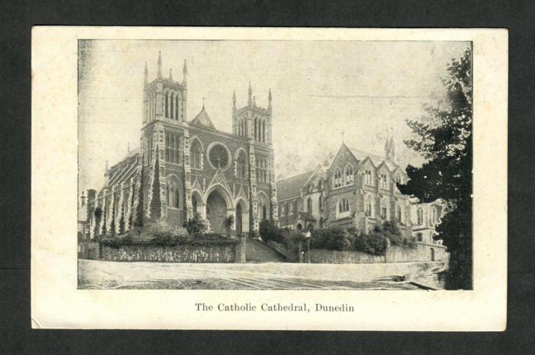 Postcard of Catholic Cathedral Dunedin. - 249153 - Postcard image 0