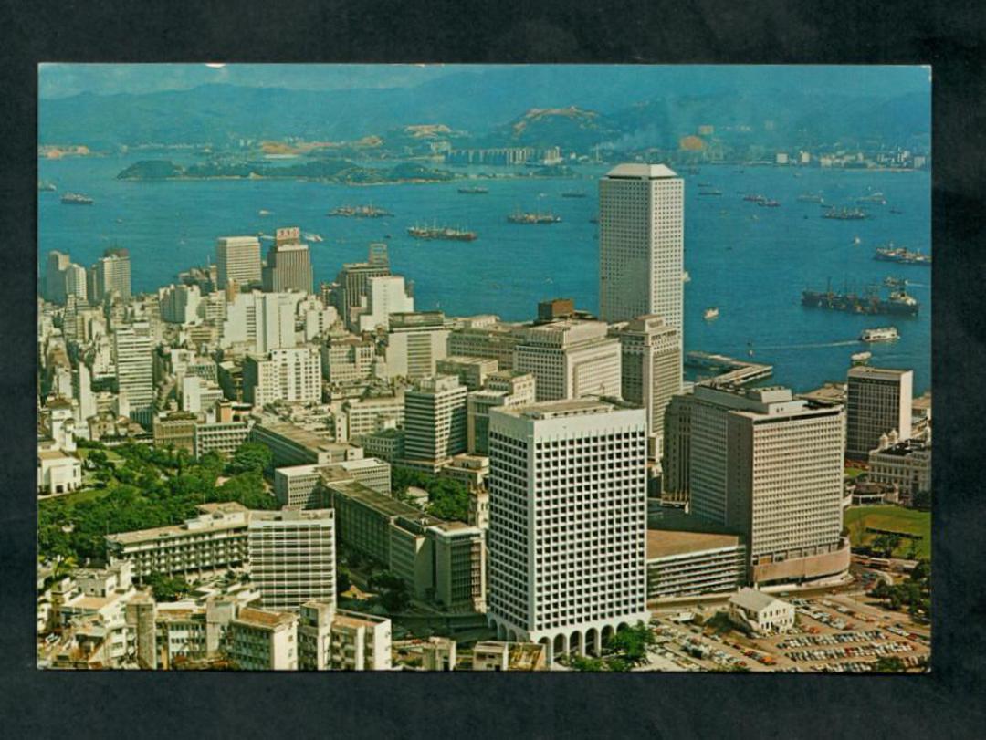 HONG KONG Modern Coloured Postcard of The Central District. - 444661 - Postcard image 0