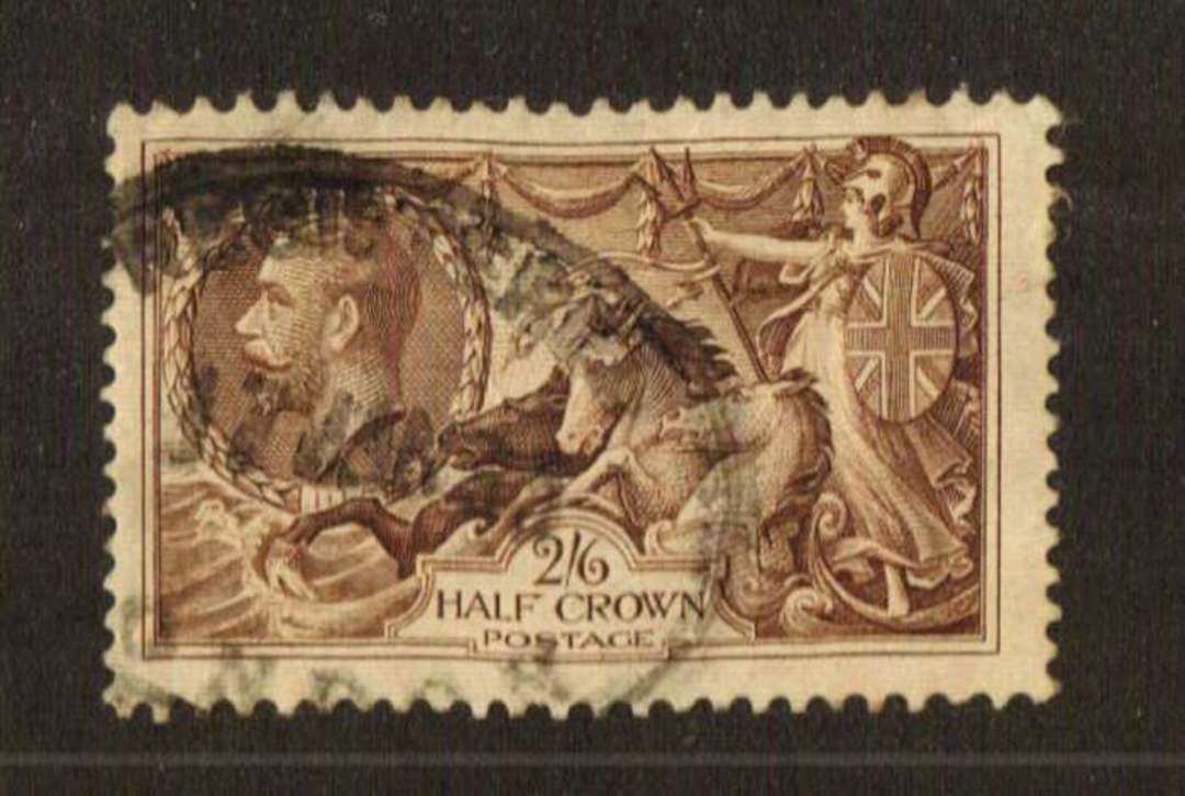 GREAT BRITAIN 1934 George 5th 2/6 Heavy cancel. - 70777 - Used image 0