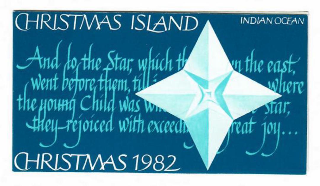 CHRISTMAS ISLAND 1982 Christmas. Set of 3 in presentation pack. - 30512 - UHM image 0