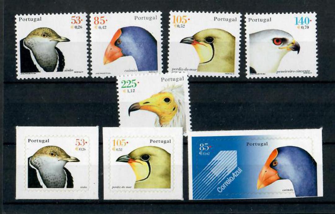 PORTUGAL 2001 Birds. Set of 8. - 20188 - UHM image 0