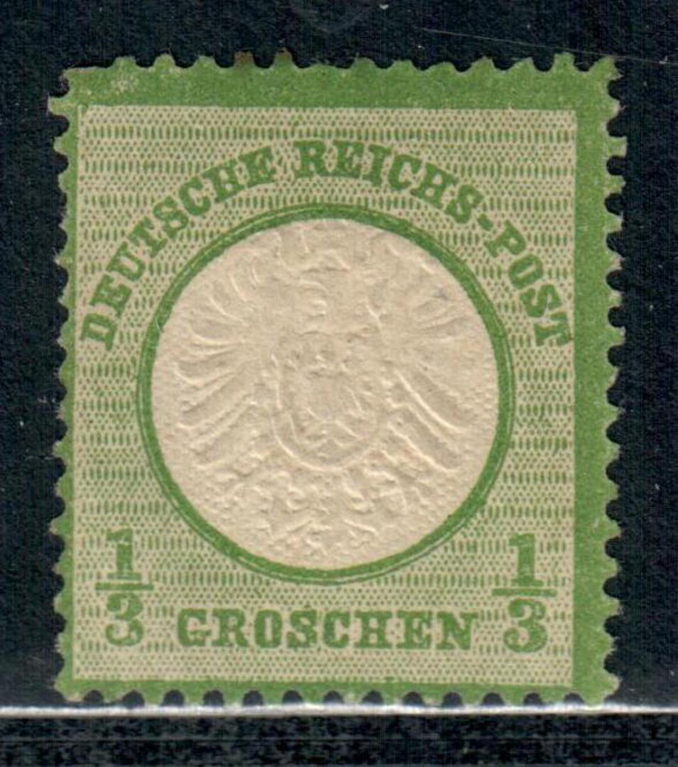GERMANY 1872 Definitive ½g Yellow-Green. (Michel 17). - 9367 - Mint image 0