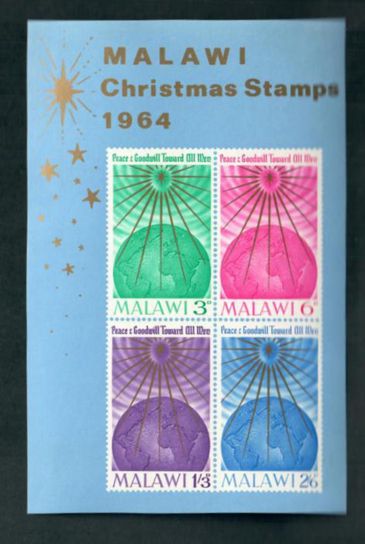 MALAWI 1964 Christmas. Miniature sheet. - 52446 - LHM image 0