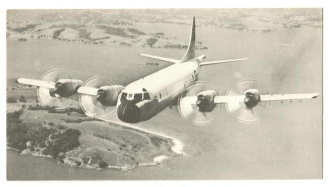 Real Photograph of Lockheed P3B Orion. - 40978 - Postcard image 0