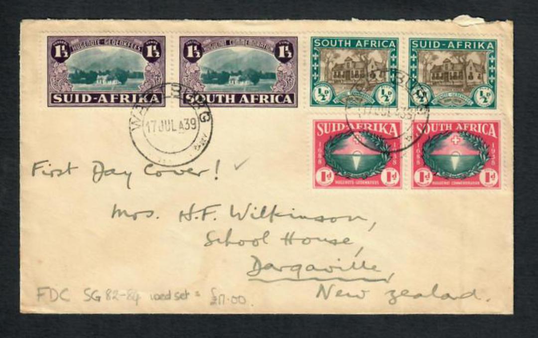 SOUTH AFRICA 1939 Huguenot Commoration first day cover. - 30627 image 0