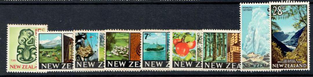 NEW ZEALAND 1967-1969 Later Definitives. Set of 10. - 402 - UHM image 0