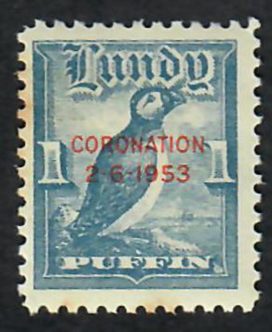 LUNDY 1953 Coronation. Set of 7. - 70262 - Mint image 3