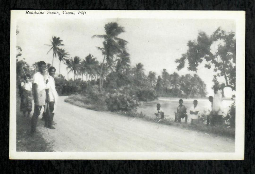 FIJI Real Photograph of Roadsie Scene Suva. - 243889 - Postcard image 0