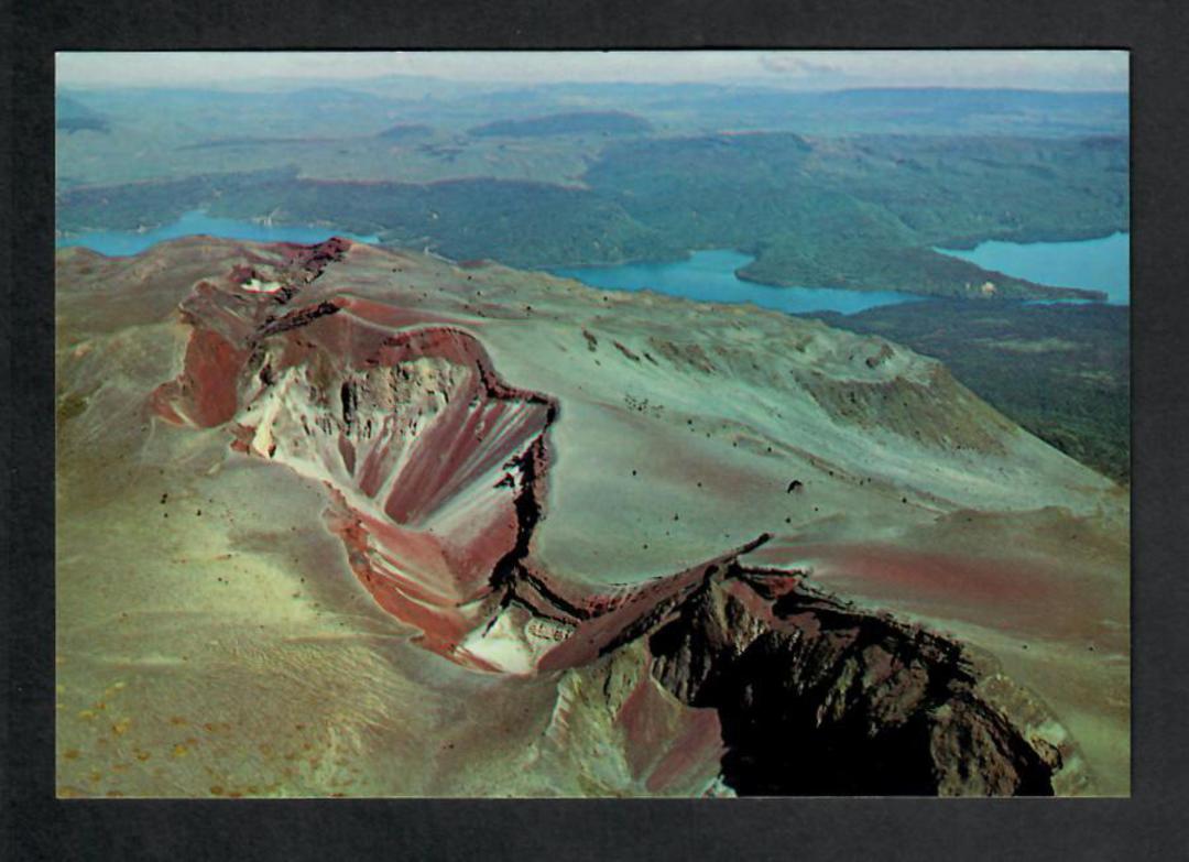 Modern Coloured Postcard by Gladys Goodall of the Crater of Mt Tarawera. - 444166 - Postcard image 0