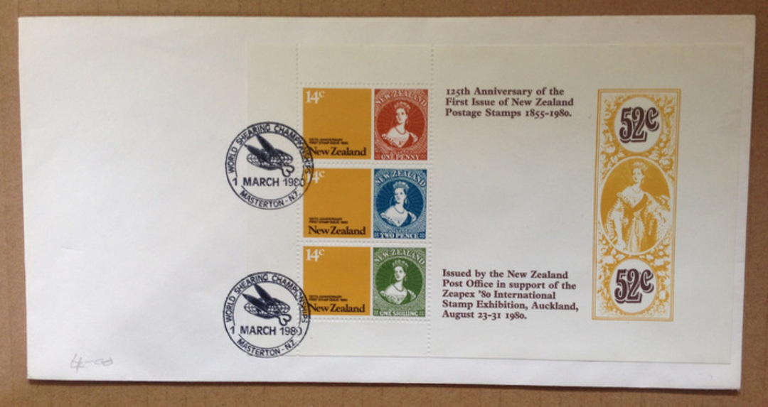 NEW ZEALAND 1980 World Shearing Championships. Special Postmark. - 130042 - PostalHist image 0