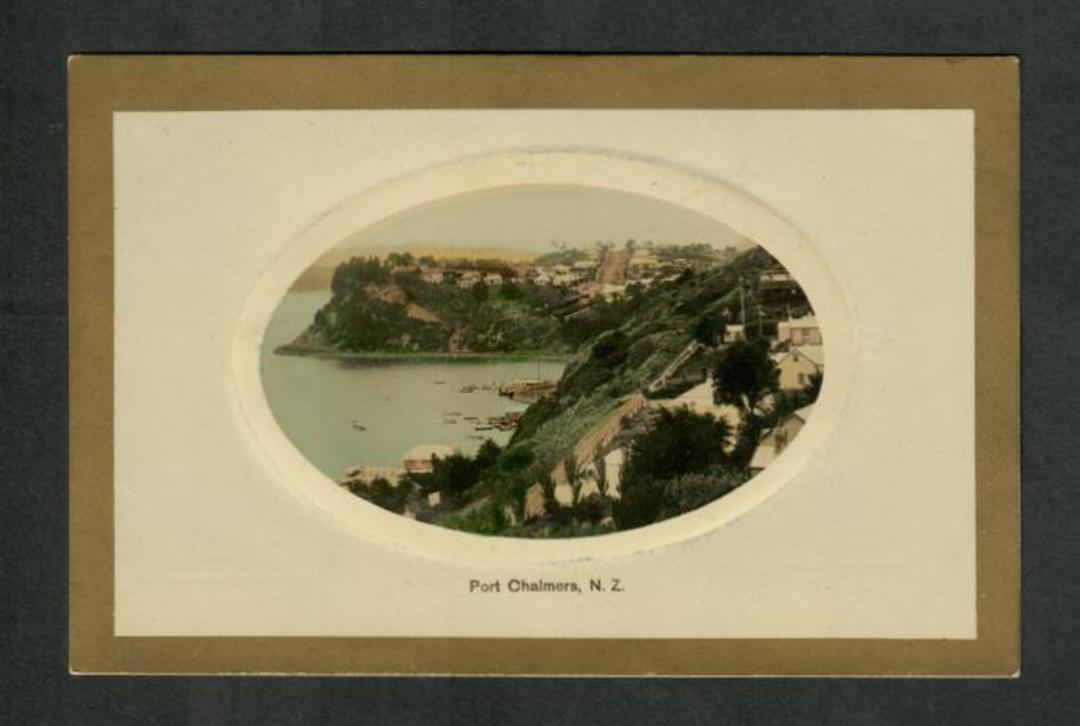 Coloured postcard of Port Chalmers. - 49194 - Postcard image 0