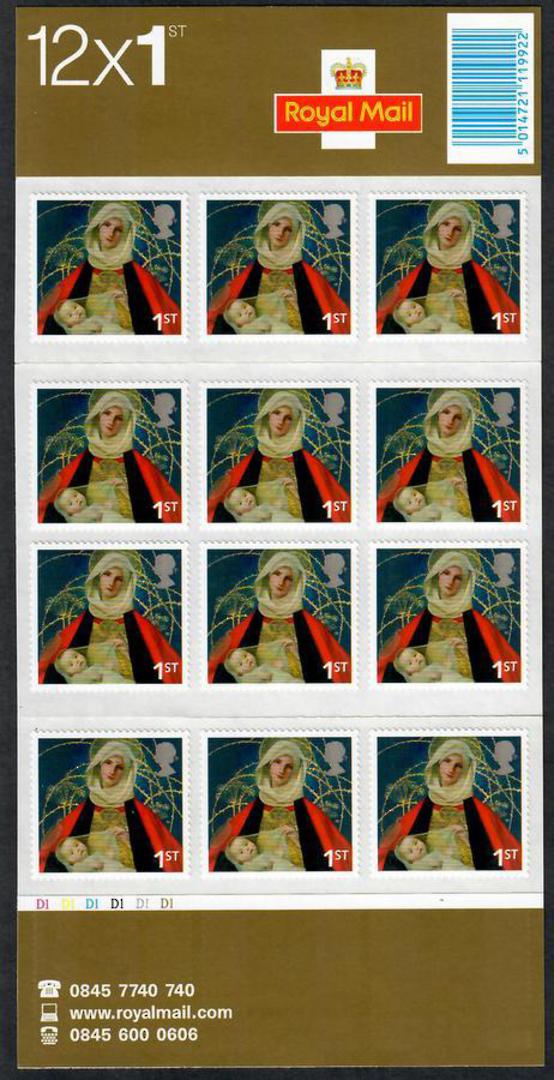 GREAT BRITAIN 2005 Christmas. Booklet of 12 1st class stamps. - 57808 - Booklet image 0