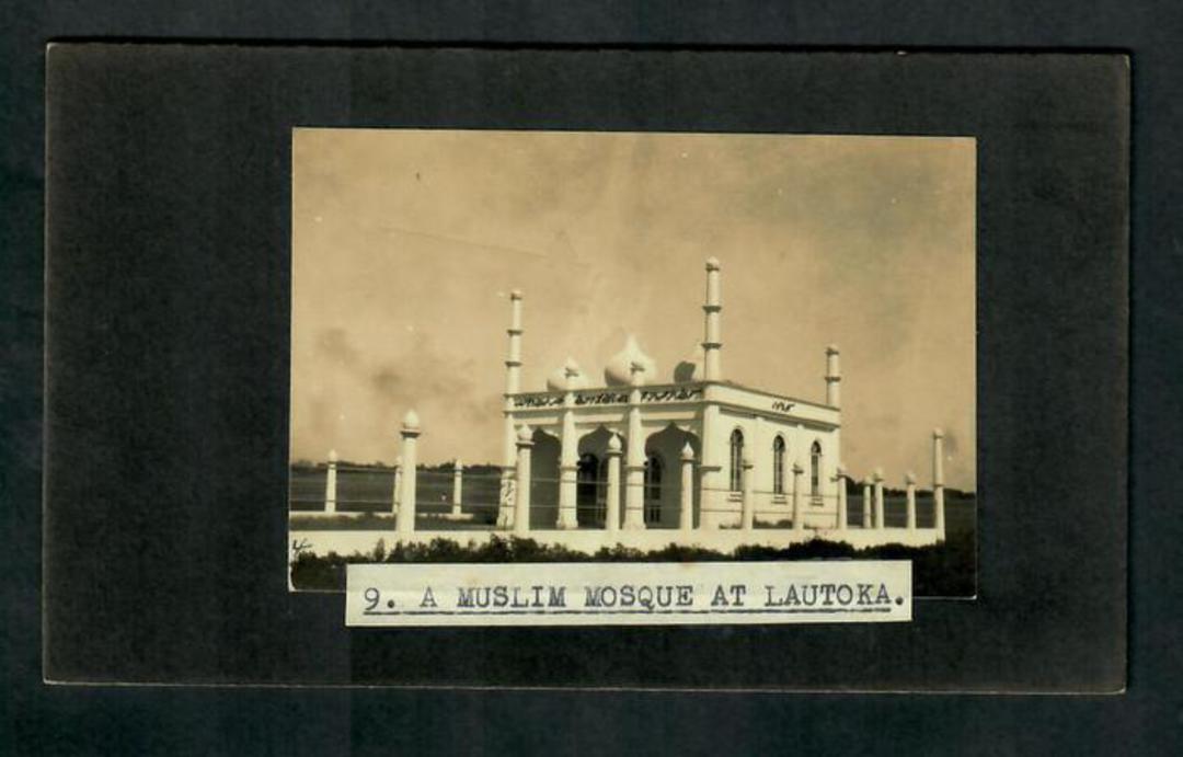 FIJI Photograph on heavy card of a Muslim Mosque at Lautoka. I think it features on an issued stamp. - 31619 - PostalHist image 0