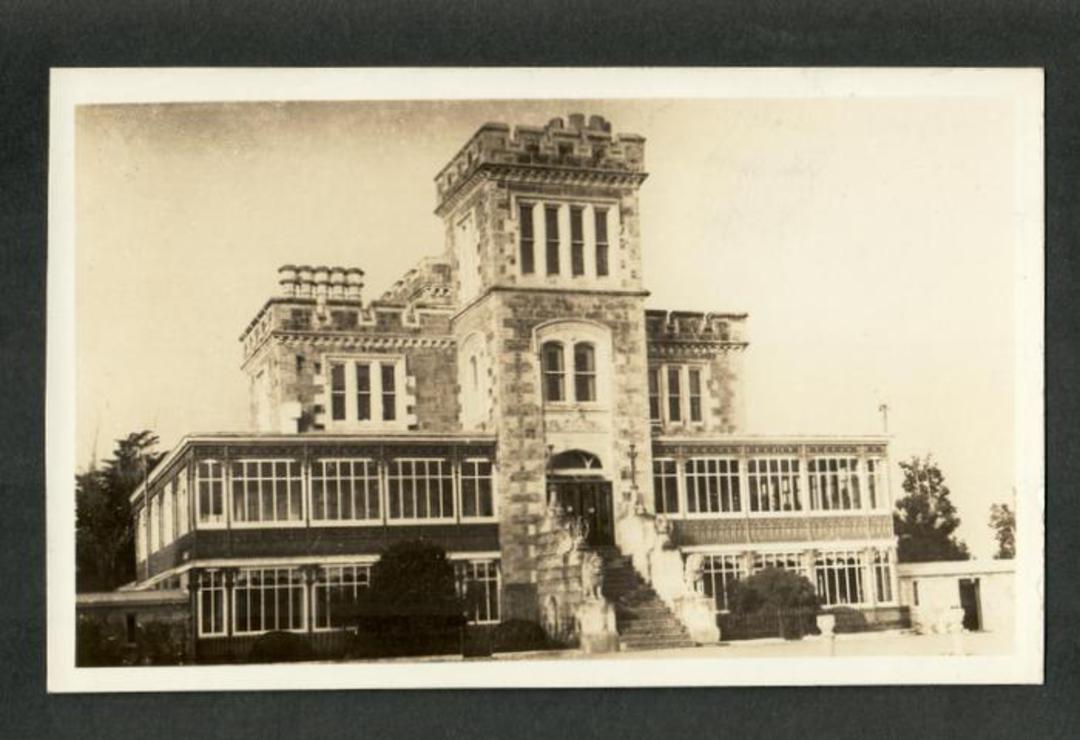Real Photograph of Larnach Castle. - 49187 - Postcard image 0