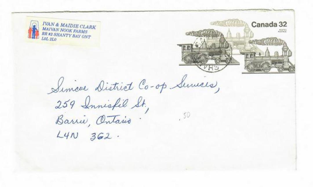 CANADA 1983 Internal letter. Postal stationery. - 32077 - PostalHist image 0
