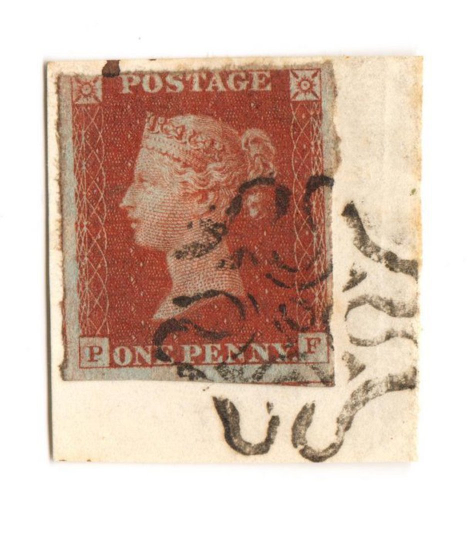 GREAT BRITAIN 1841 1d Red Maltese Obliterator. Number 10. - 70235 - FU image 0