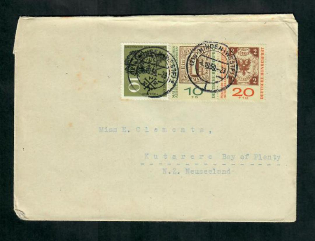 WEST GERMANY 1959 Letter to New Zealand. - 31328 - PostalHist image 0