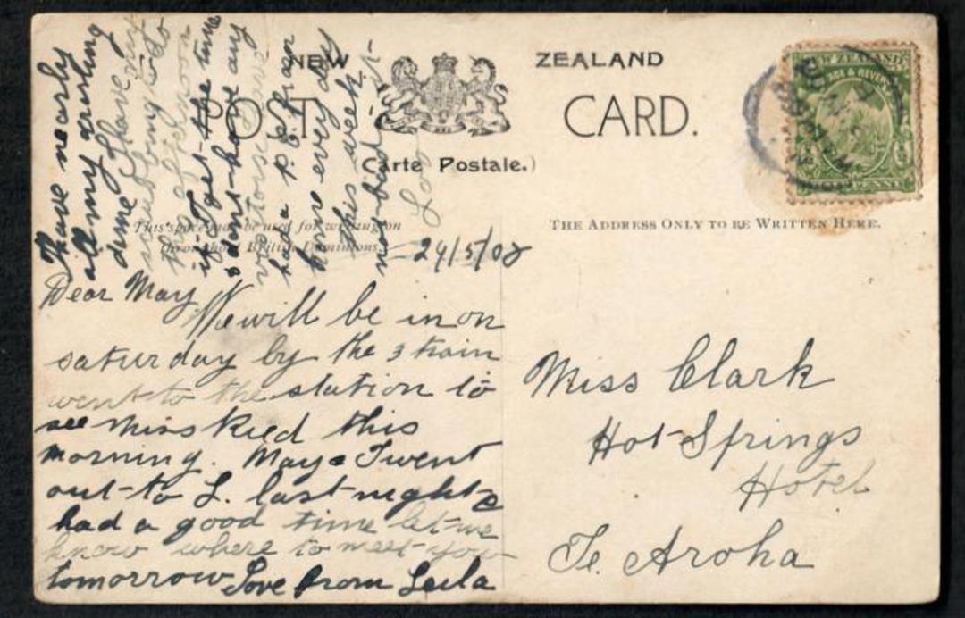 Postcard of New Zealand Football Team on Tour 1905. - 49789 - Postcard image 1