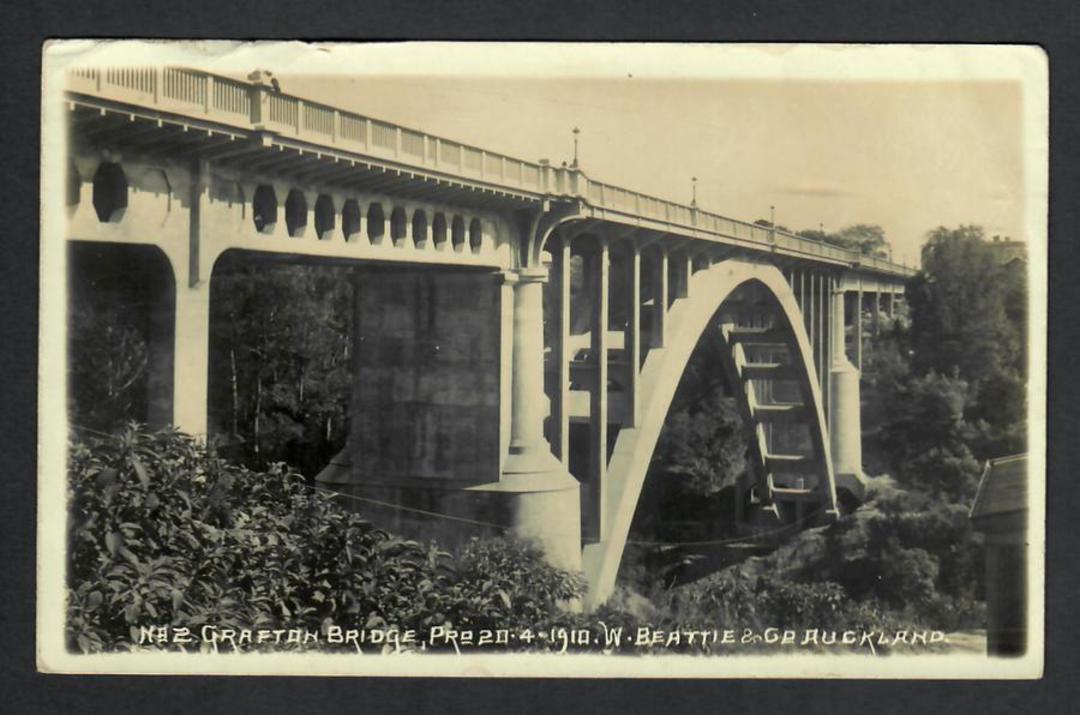 Real Photograph of  of Grafton Bridge. - 45248 - Postcard image 0