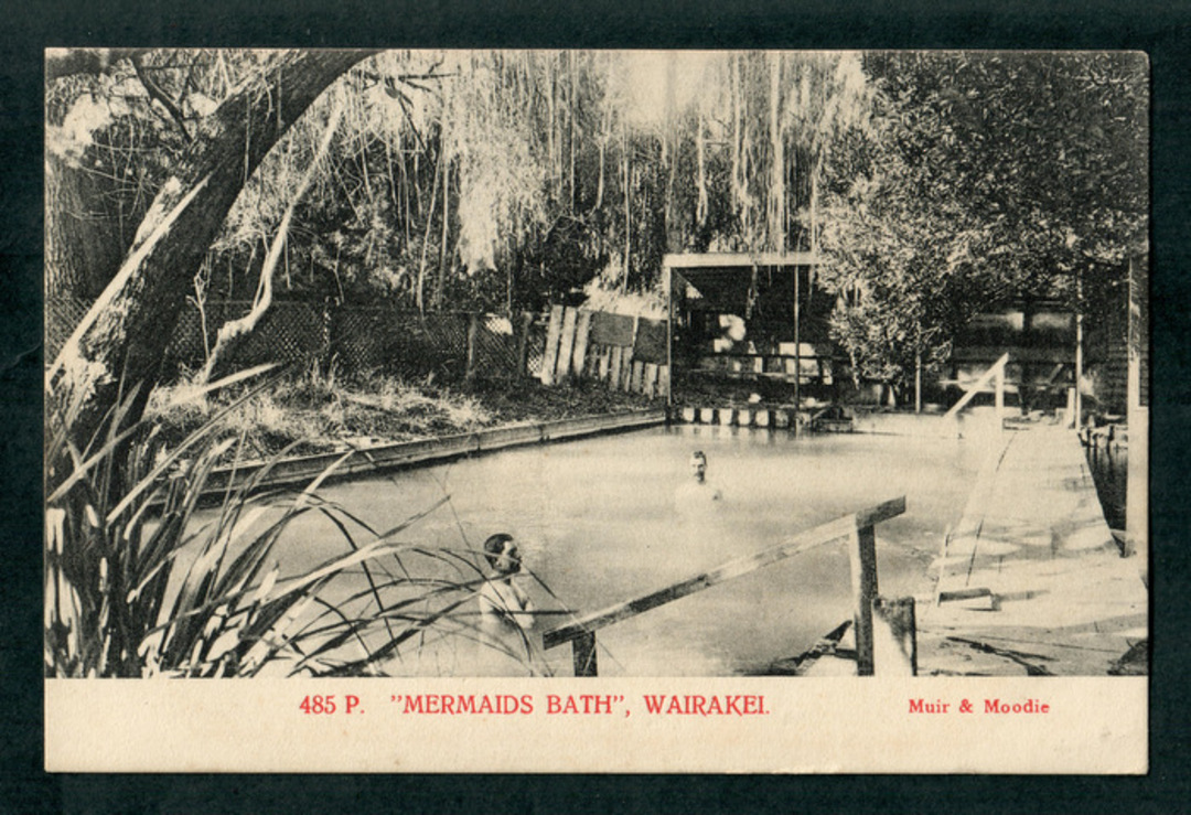 Postcard of Mermaids Bath Wairaki. Postmark A class WAIRAKI. Rating 4. - 46653 - Postcard image 0