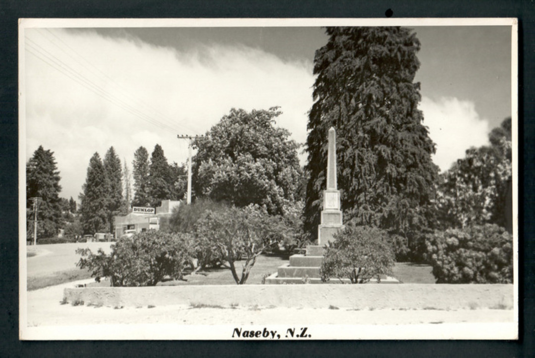 Real Photograph of (war Memorial) Naseby. - 249320 - Postcard image 0