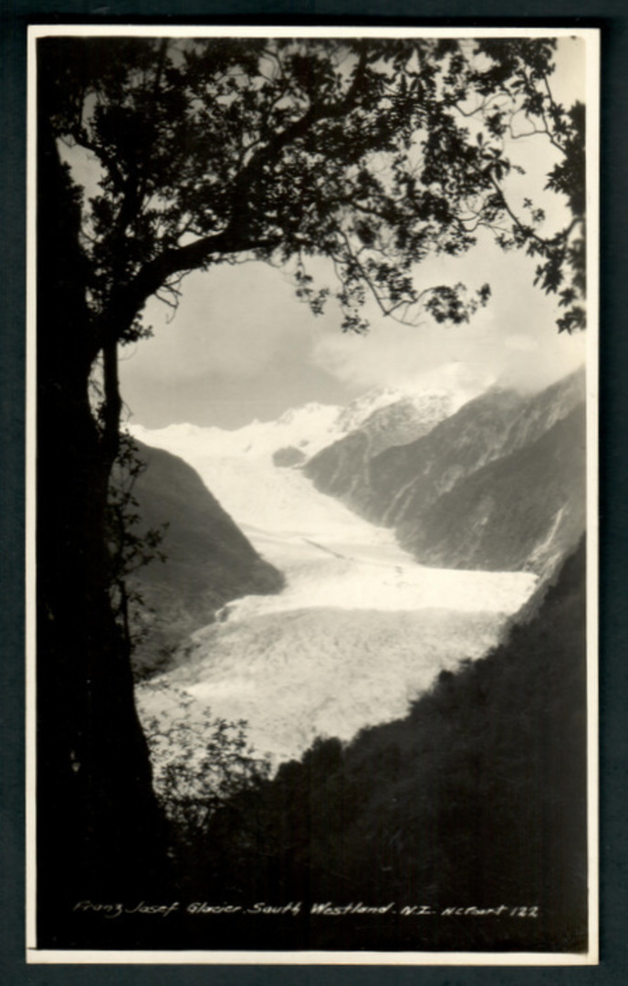 Real Photograph of Franz Josef Glacier. - 48810 - Postcard image 0