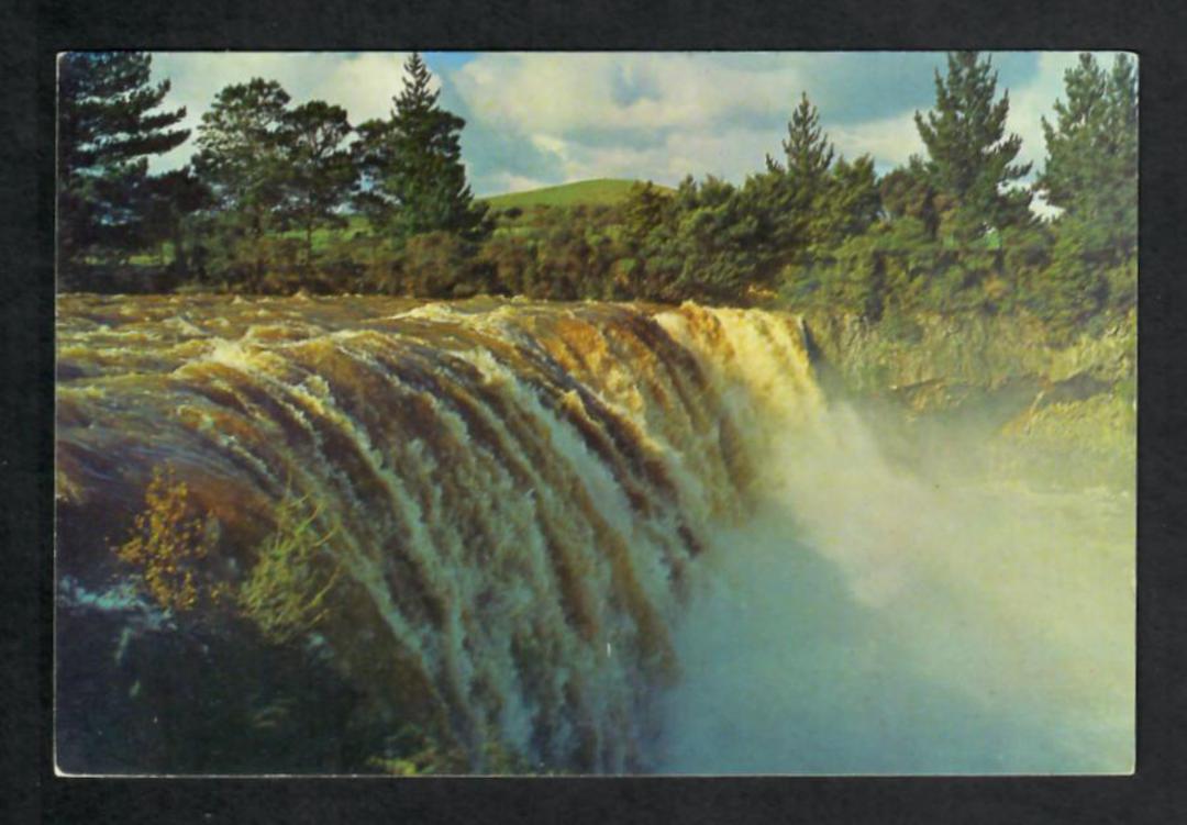 Modern Coloured Postcard by Gladys Goodall of Wairua Falls Whangarei. - 444091 - Postcard image 0