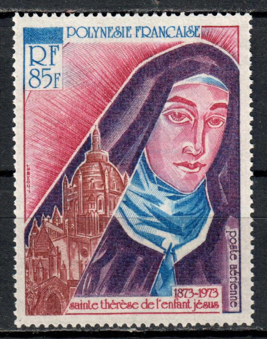 FRENCH POLYNESIA 1973 Centenary of of St Theresa of Liseux. - 83301 - UHM image 0
