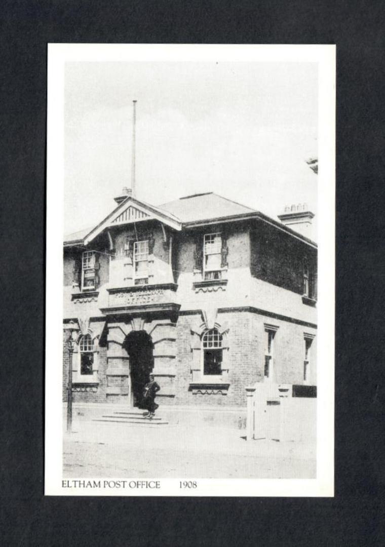Reproduction by Tarapex '86 of postcard of Eltham Post Office 1908. - 46997 - Postcard image 0