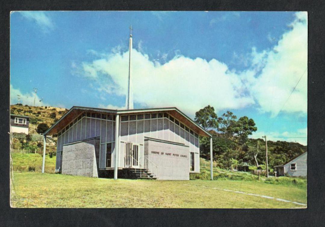 Modern Coloured Postcard by Gladys Goodall of The Shrine of St Peter Channel Russell. - 444232 - Postcard image 0