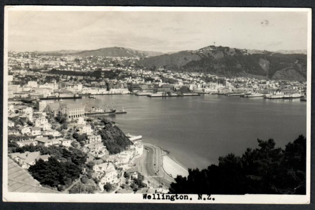 WELLINGTON HARBOUR Real Photograph by N S Seaward - 47529 - Postcard image 0