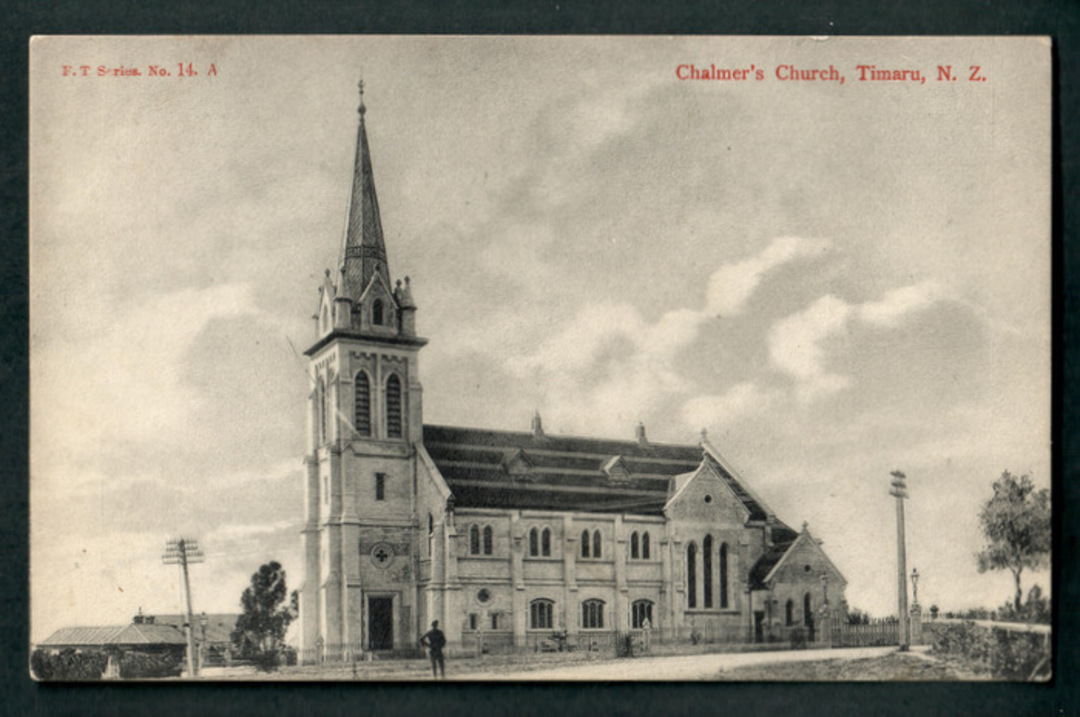 Postcard of Chalmer's Church Timaru. - 48570 - Postcard image 0