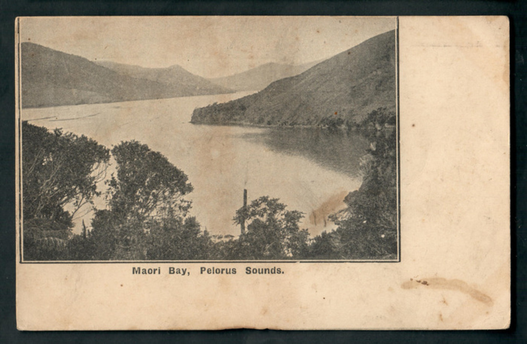 Postcard Maori Bay Pelorus Sound. - 48704 - Postcard image 0