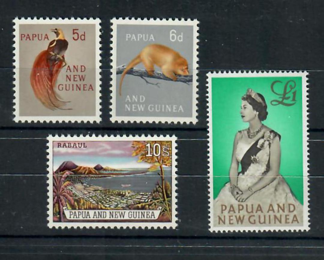 PAPUA NEW GUINEA 1963 Definitives. Set of 4. - 21725 - UHM image 0