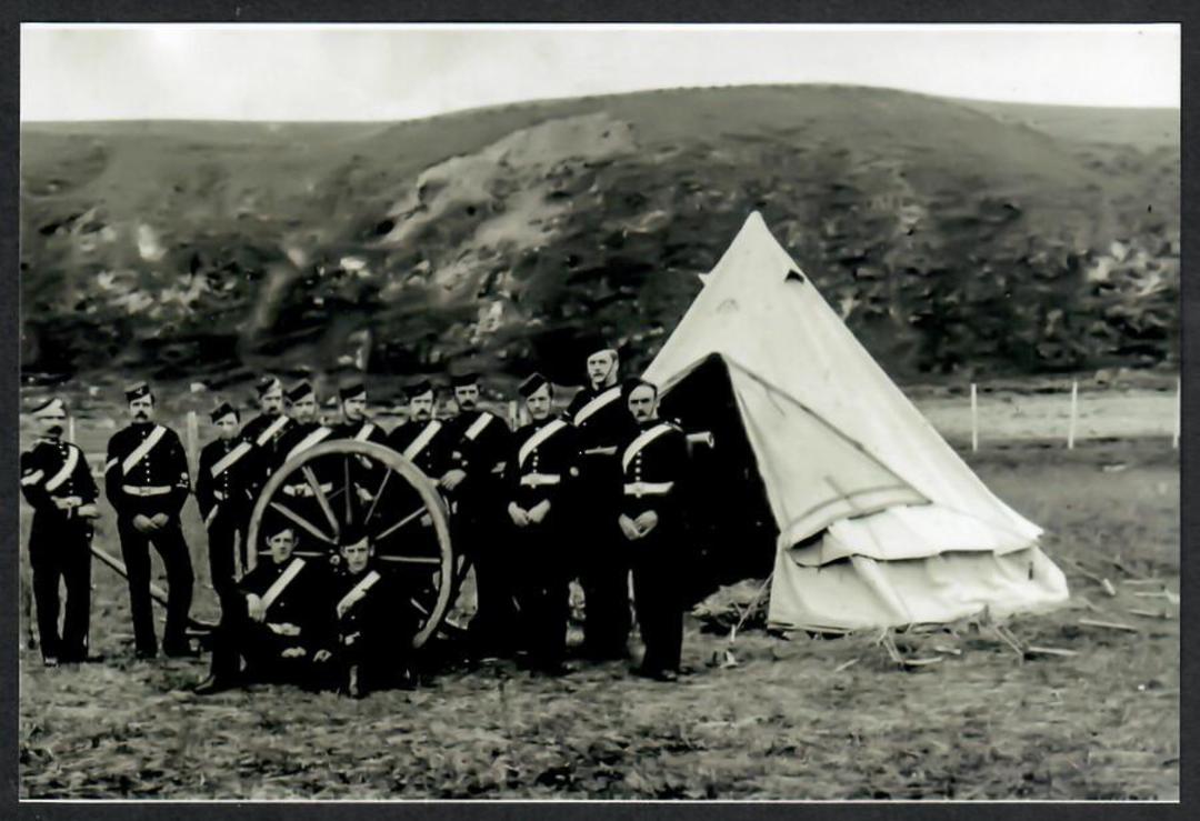 WELLINGTON MILITIA Battery at Miramar. Reproduction of pre 1900  military photograph - 69251 - Photograph image 0