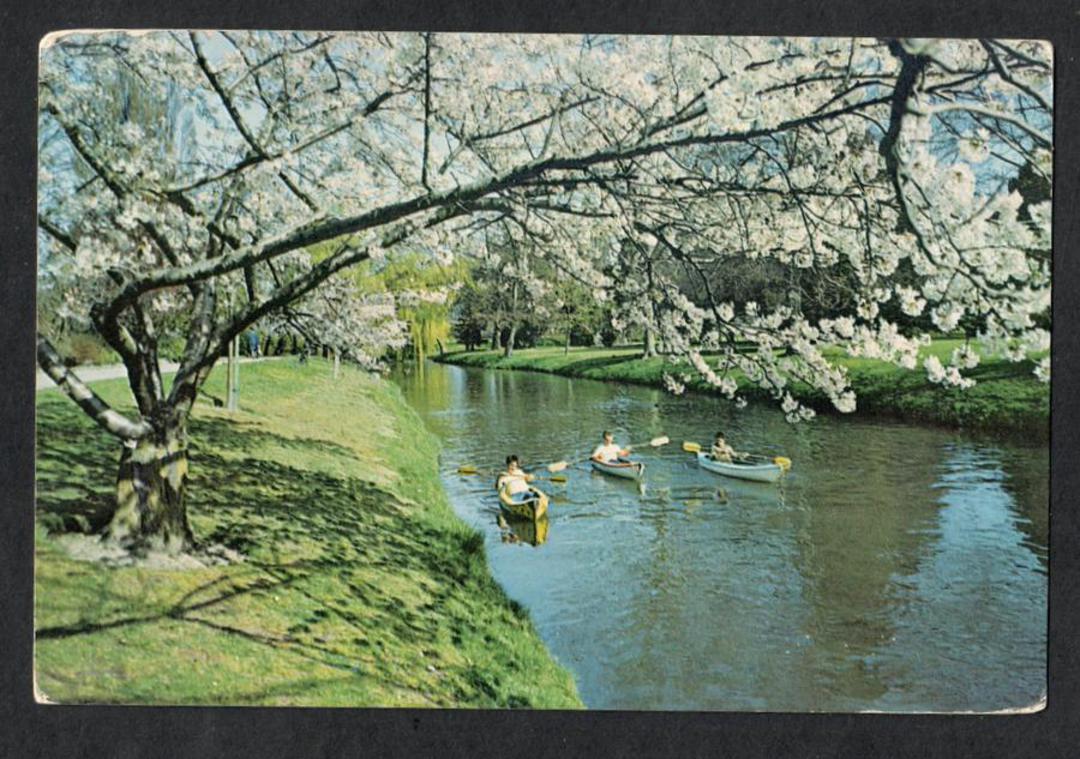Modern Coloured Postcard by Gladys Goodall of Avon River Christchurch. - 444413 - Postcard image 0