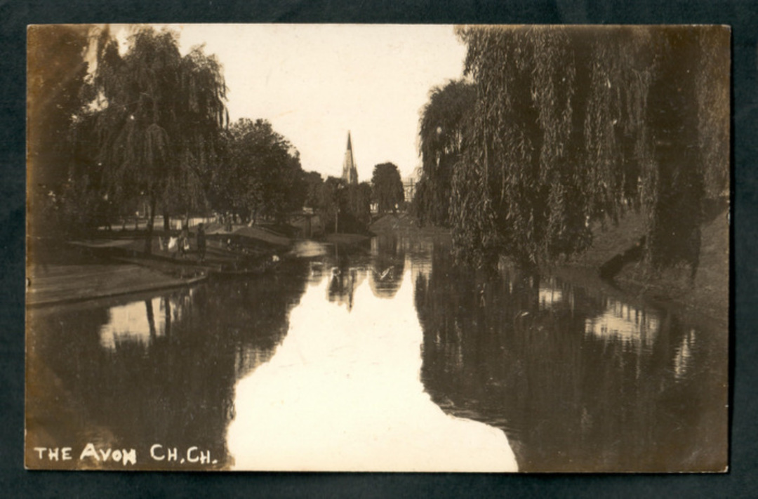 Real Photograph of The Avon. - 48444 - Postcard image 0