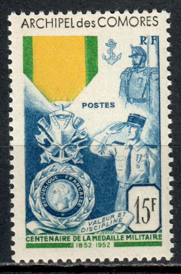 COMORO ISLANDS 1952 Centenary of the Medaille Militaire. - 8921 - UHM image 0