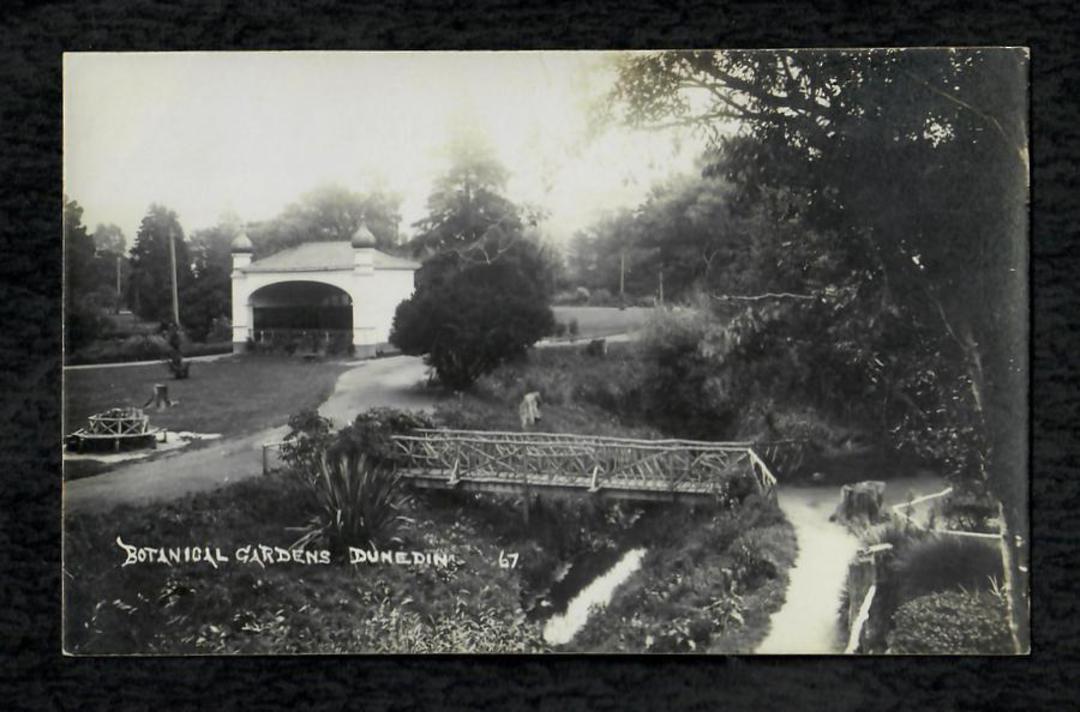 Real Photo of the Botannical Gardens. - 49109 - Postcard image 0