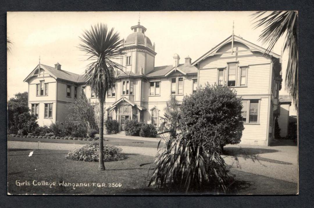 Real Photograph by Radcliffe of Girls College Wanganui. - 47175 - Postcard image 0
