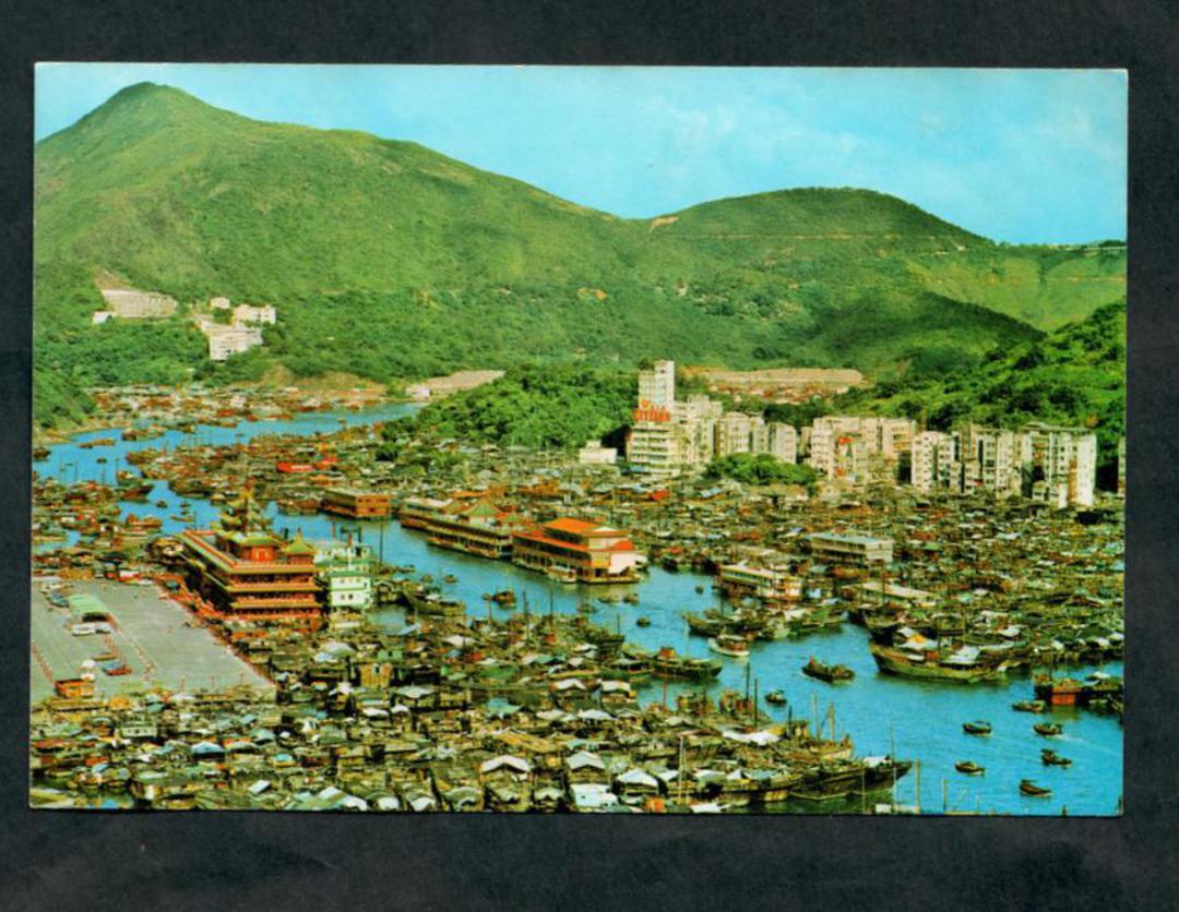HONG KONG Modern Coloured Postcard of Aberdeen. - 444665 - Postcard image 0