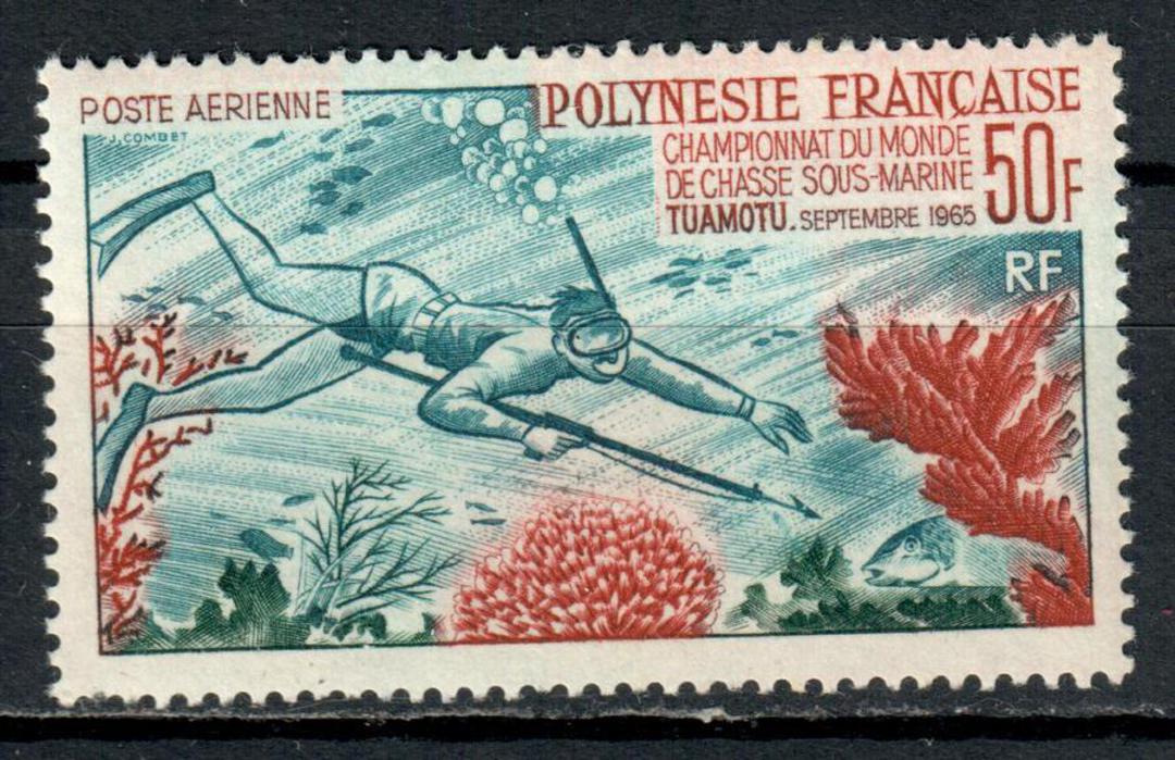 FRENCH POLYNESIA 1965 World Underwater Swimming Championships, Tuamoto. - 81019 - UHM image 0