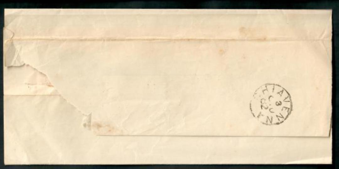ITALY 1882 Letter from Ponte Valtelina. Cancel 651. - 138753 - PostalHist image 1