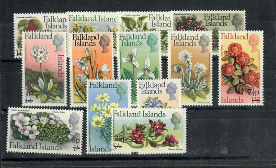 FALKLAND ISLANDS 1971 Definitives. Set of 13. - 21606 - UHM image 0