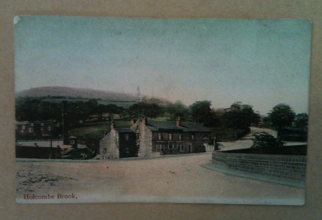 Coloured postcard of Holcombe Brook (Bury). - 242551 - Postcard image 0