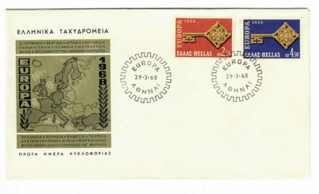 GREECE 1968 Europa. - 30430 - FDC image 0