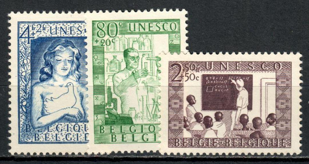 BELGIUM 1931 Unseco. Set of 3. - 96575 - MNG image 0