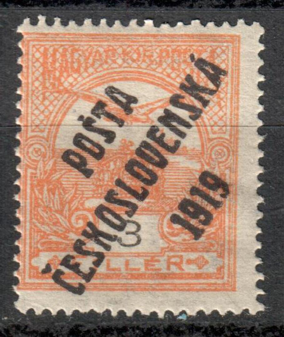 CZECHOSLOVAKIA 1919 Charity 3f Orange. - 77076 - Mint image 0