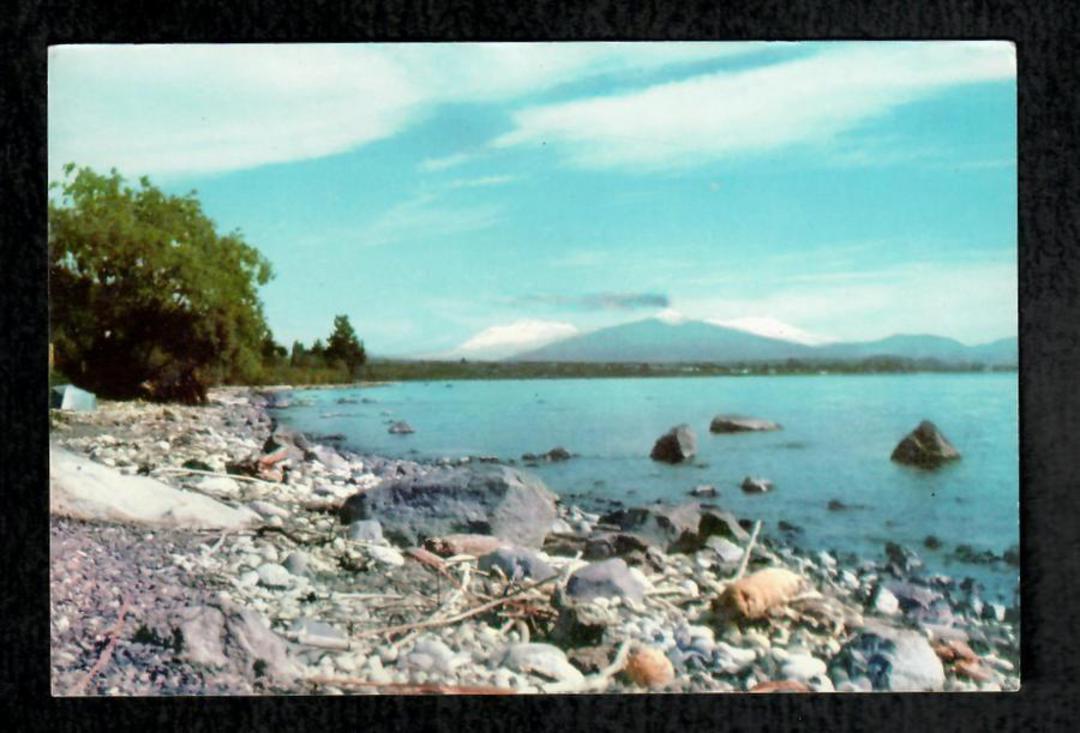 Modern Coloured Postcard by G B Scott of Lake Taupo. - 446718 - Postcard image 0